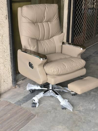 Leather office chair, computer chair,boss chair , recliner chair