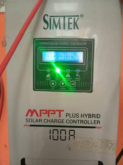 simtek Mppt solar controller for sale in Ghauri town islamabad