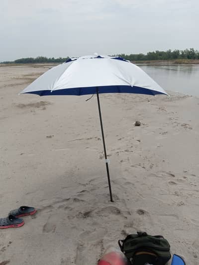 Picnic Umbrella, Outdoor Umbrella, Fishing Umbrella, Used