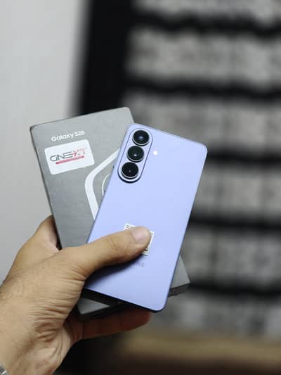 Samsung galaxy s26 just box open 12/256 official. pta available