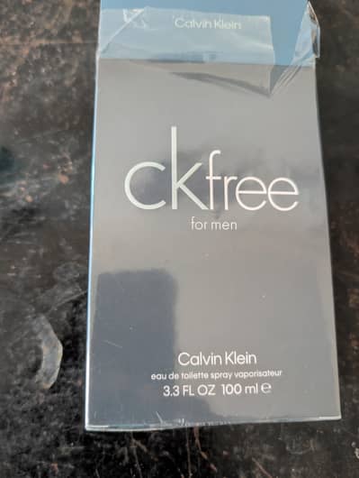 ck free EDT brand new just box opened