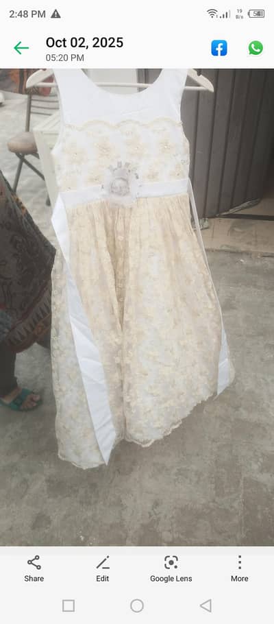 White frock
