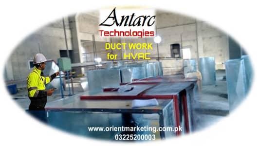 GI Sheet Air Duct Installation, Heavy Duty Workshop Cooler