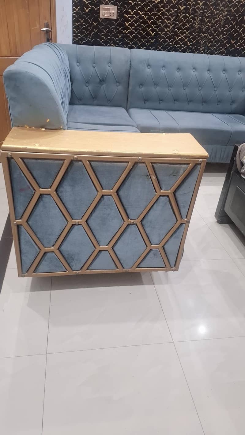L shape sofa good condition 4