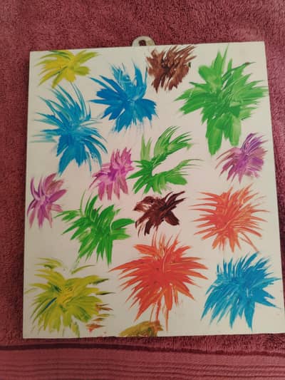Handmade wall hanging painting