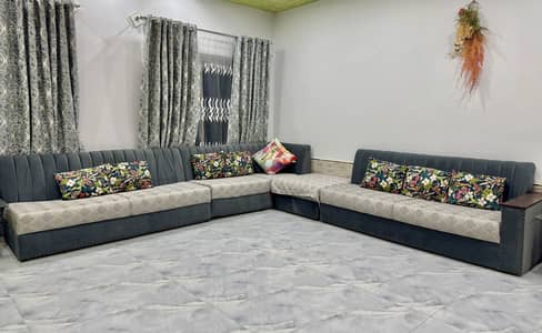 L-Shaped Sofa Set – Stylish & Comfortable | Excellent Condition