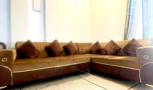 L-Shaped Sofa for Sale – Excellent Condition