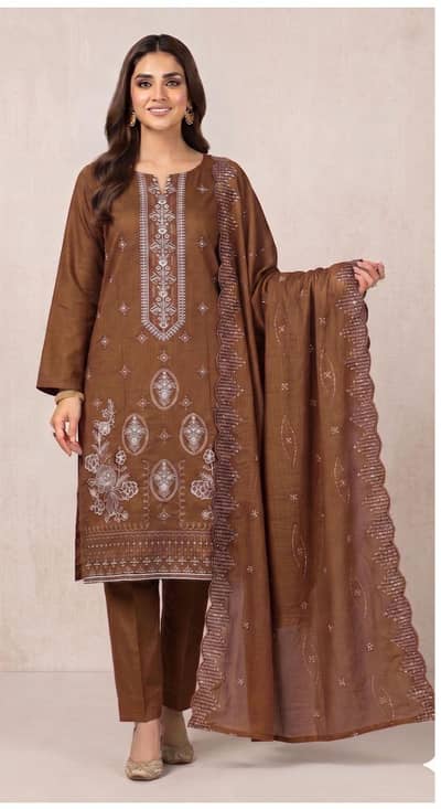 Khaadi 3pc  Volume no 259