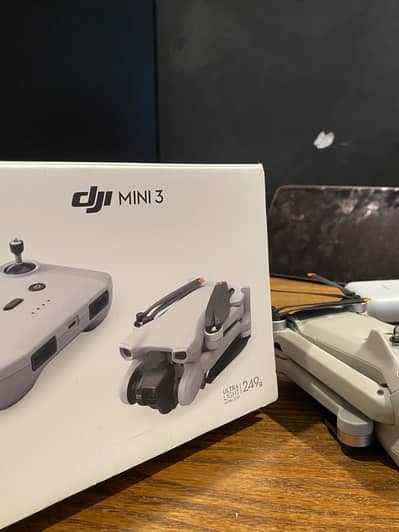 DJI Mini 3 Drone with DJI RC - Full Box - Excellent Working Condition