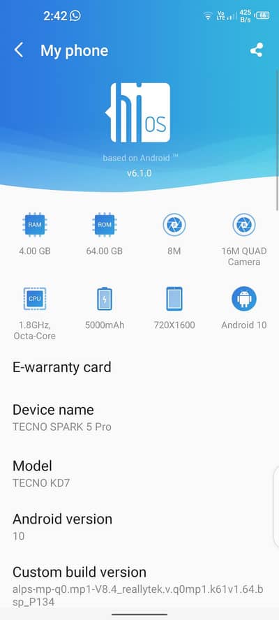 Tecno Spark 5 Pro