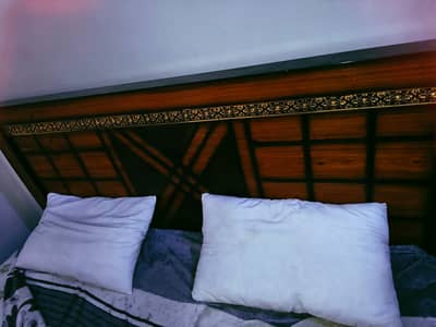 King size double bed with Mattress