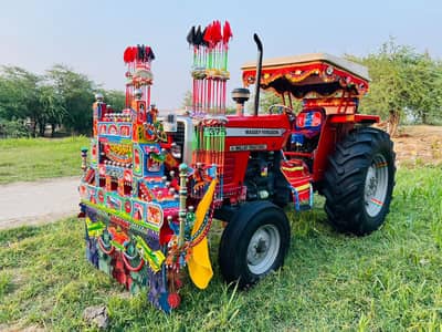 Massey 375 Millat Tractors Mode 2018{ Location Khushab }