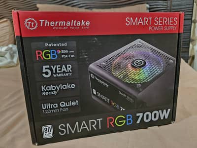 Thermaltake 700W Power Supply Smart RGB 80 plus