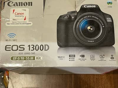 CANON EOS 1300 D Brand new DSL Camera