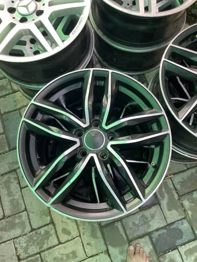 17 inch rims 114/112 pcd original