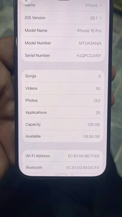 Apple iPhone 15 Pro