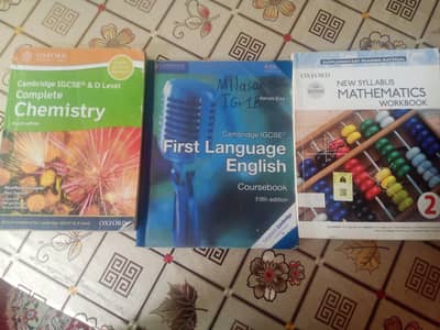SET of IGCSE and O level Books for Sale