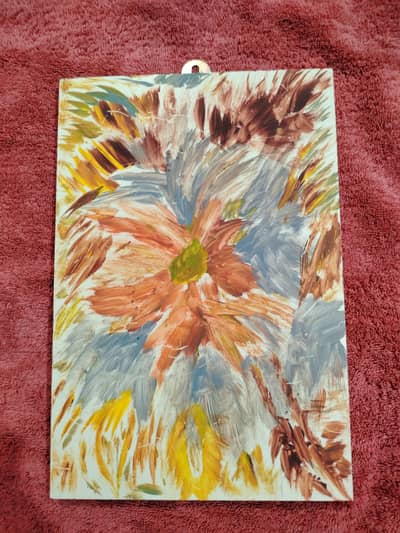 Handmade wall hanging painting