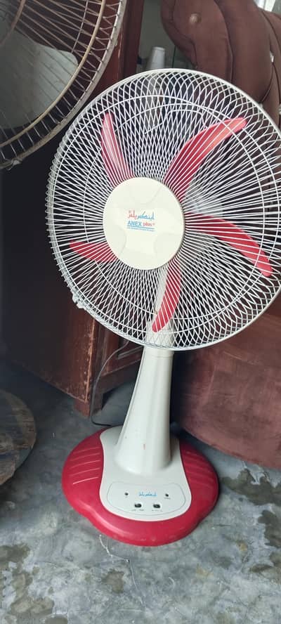 Ac and DC chargeable fan