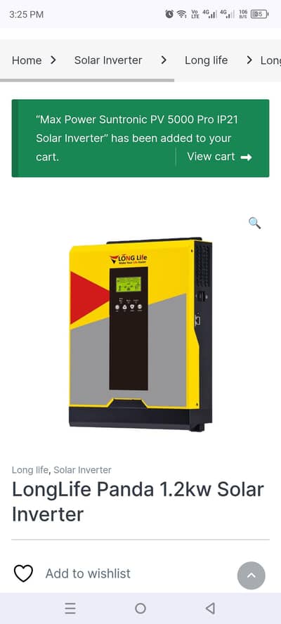 1.2 kw longlife solar inverter fo sale