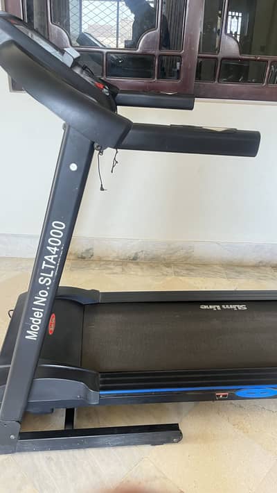Slimline TreadMill SLTA-4000 110kg weight Capicity 3 Level Incline