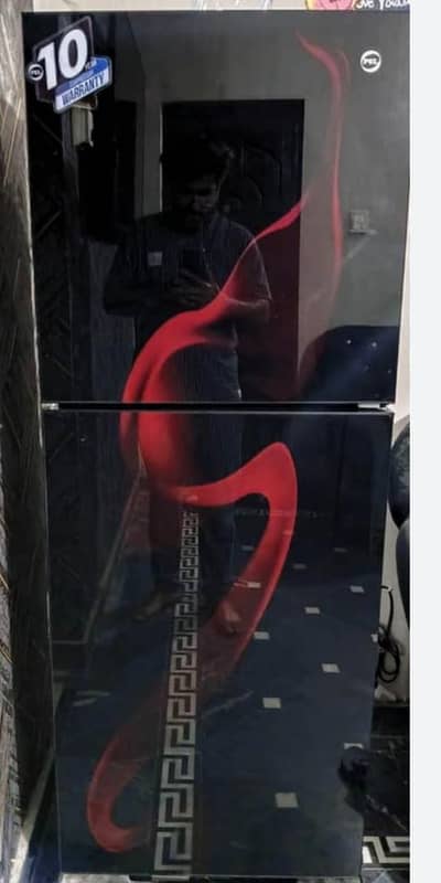 Pel Fridge Refigerator Glass Door 6350 Model Like new condition