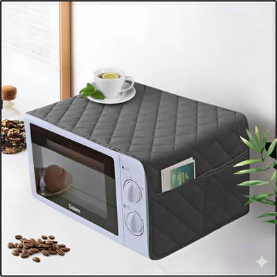 Quilted Microwave  2A  000  X  Cover for Kitchen Protection