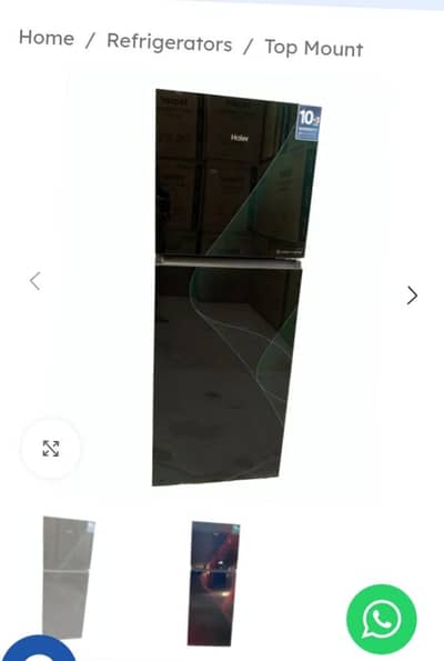 Haier refrigerator model 346- IFGA