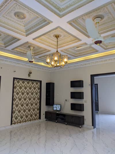 10 Marla Brand New Upper Portion With Gas Available For Rent In Bahria Town Lahore.