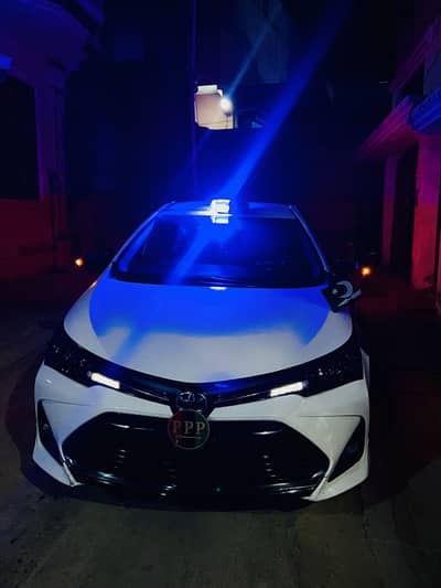 Roof police light
