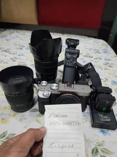 Sony A7C body with only 5K shutter counts