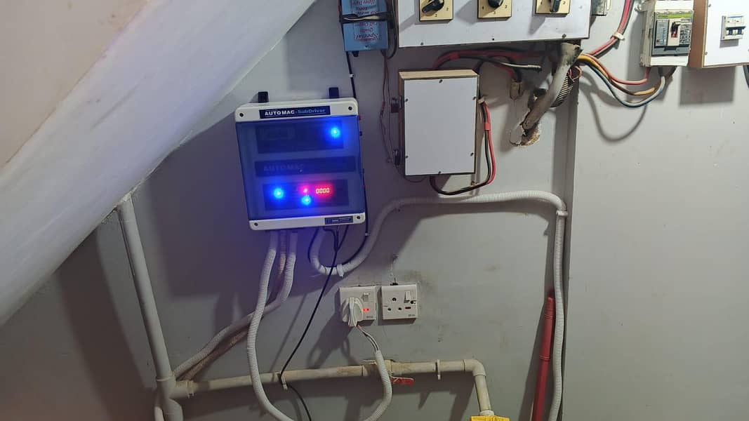 Automatic suction donkey water  pump controller 12
