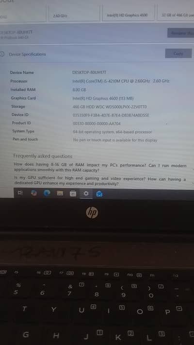 Laptop for Sale