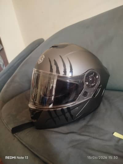 LVS HF-900 Dot approved helmet daul visor