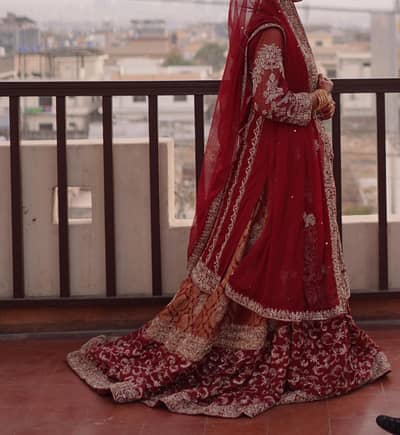 barat bridal dress