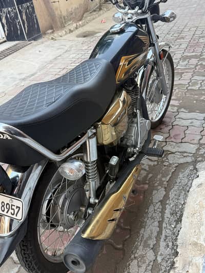 New cg 125 self start