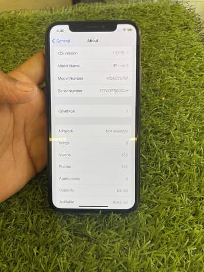 Apple iPhone X