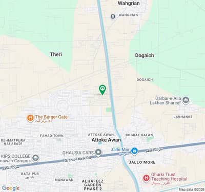 10 Marla plot for sale in Bismillah Housing Scheme