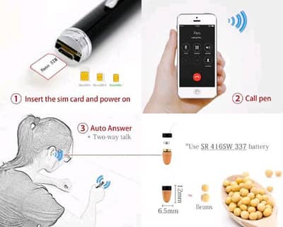 Mobile in pen