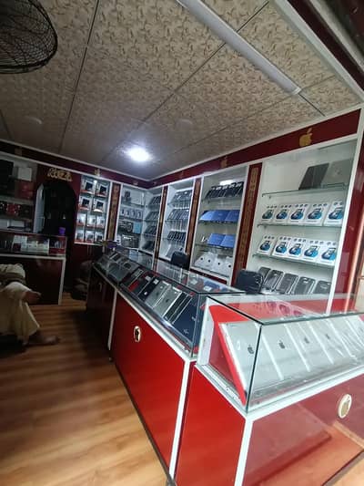 Acrylic Display Racks & 4 Counters for Sale