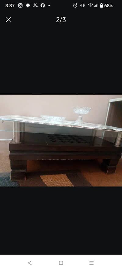 coffee table+ center table for sofaas
