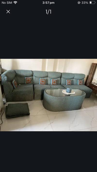 6 seater sofa
