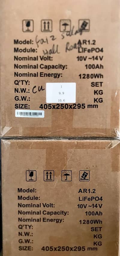 Dyness 12V 100 amp brand new batteries