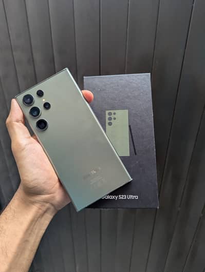 Samsung Mobile S23 Ultra 256 with box