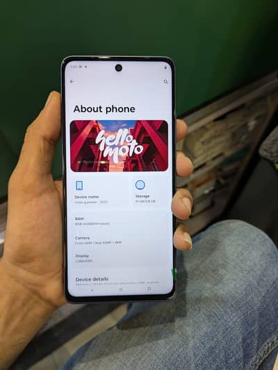 Motorola Power 25 4GB RAM 128GB PTA Approved