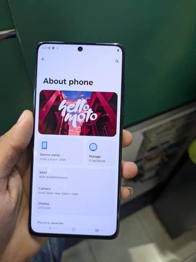 Motorola G Stylus 2025 4GB RAM 128GB
