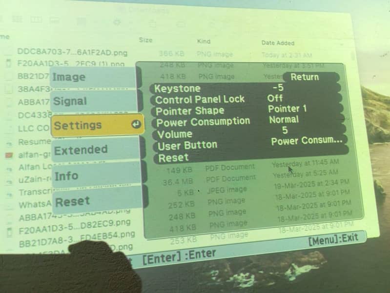 LCD PROJECTOR MODEL:H375B 6