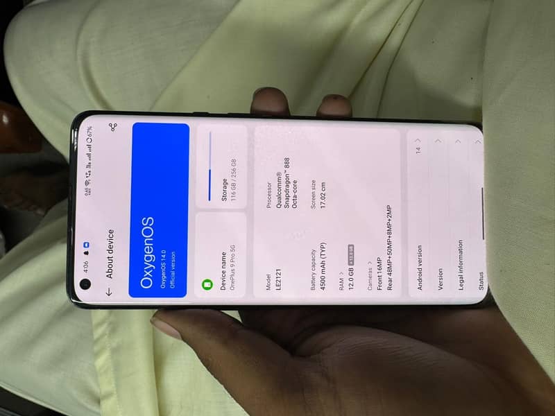 One Plus 9 Pro 7