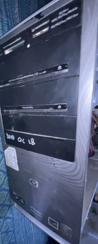 Hp pc gaming AMD QC 1.8 Full setup
