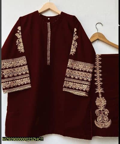 women silk embroided kurti
